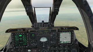 DCS A10C II CBU 97 dropped in CCRP mode from 16,000