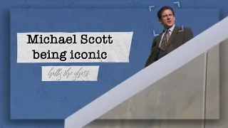 Michael Scott being iconic for 8 minutes straight