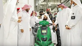 Safa Marwa Sayee in Electric Wheelchair | makkah live today now