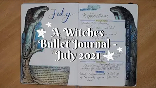 A Witch's Bullet Journal - July 2021