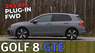 TEST Volkswagen Golf 8 GTE: 245 KM & plug-in -