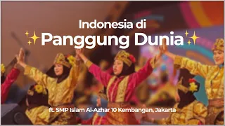 TARIAN INDONESIA DI POLANDIA | International Folklore Meetings 2023, Lublin (SMPI Al-Azhar 10 Jkt)