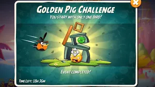 Angry Birds 2 Golden Pig Challenge  How To Play Golden Pig Challenge Today With Bubble Bomb #170524