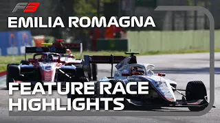 F3 Feature Race Highlights | 2022 Emilia Romagna Grand Prix