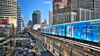 Skywalk Asoke - Sukhumvit Bangkok 2017 HD