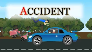 Road Accident Animation Video | best short Motivational animated video | Maddy Animation