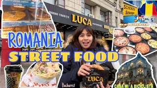 STREET FOOD BUCHAREST ROMANIA || MAKANAN KHAS EROPA #travel #romania