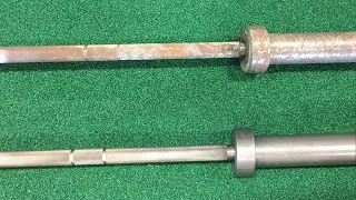 Restoring a Rusty Barbell