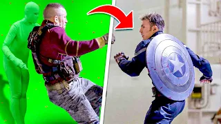 MCU Scenes Without CGI.. What It REALLY Looks Like!