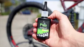 Fahrradkette richtig reinigen und schmieren - mit F100 Kettenreingier & Kettenöl