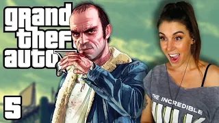 The One Where We Meet Trevor & Some Bikers - Grand Theft Auto 5 - Pt5 - Blind Playthrough