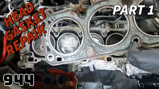 Porsche 944 – Head Gasket Replacement Tutorial – Part 1: Disassembly / Removal