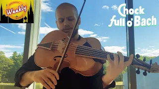 Chock Full O' Bach: Prelude to Cello Suite No. 1  | Andrew Gonzalez, Viola da Spalla