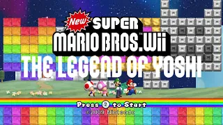 The Legend Of Yoshi New Super Mario Bros Wii 100% Walkthrough