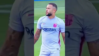 Memphis depay debut at barcelona 🦁❤️💙