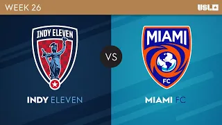 Indy Eleven v Miami FC: September 2, 2023