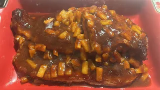 Honey Pineapple Barbecue Ribs