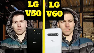 LG V60 VS LG V50 Сравнение камер