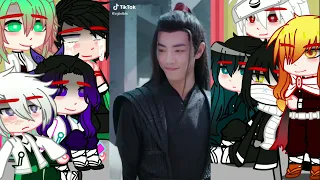 |🏓| Hashiras react to Giyuu as Lan Zhan |🏓| Part 3/3 |🏓| Wangxian + Sizhui |🏓| Gacha Club |🏓|