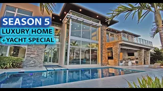 Season 5: ULTRA Lux Homes + Yachts of South FLORIDA! | 1 HOUR of Luxury TV