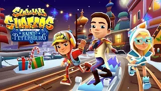 Subway Surfers Saint Petersburg (Christmas 2017) - Walkthrough ★GFΞV★