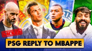 PSG Humbled Mbappe | Ronaldo wants Real Madrid players ? Manchester united is confused ? Barcelona