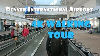 (August 2023) A 4K Walk Tour of Denver International Airport (DEN)