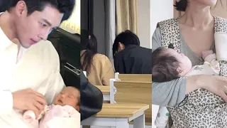 HYUN BIN'S HEARTFLUTTERING VACATION WITH HIS WIFE, SON ALKONG AND BABY KITTY! THEY ARE VERY HAPPY!