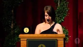 37th Student Academy Awards: Jennifer Bors, Animation Gold Medal