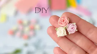 Розочки Малютки Из Обрезков Фоамирана Быстро Красиво DIY Rose Flower Foam Paper/ Flores de Eva foamy