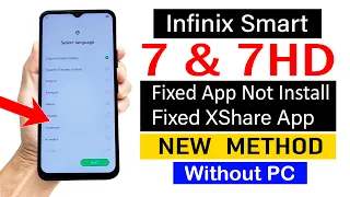 Infinix Smart 7 & 7HD FRP Unlock Android 12 | Latest Update - (Without Computer)