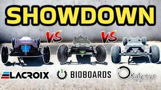 Electric Skateboard SHOWDOWN! | Lacroix Vs Kaly.nyc Vs Bioboards