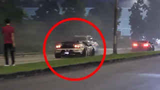 SUPERCARS in MALAYSIA | Liberty-Walk Ferrari F430 Almost Crash???