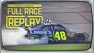 2008 Camping World RV 400 from Kansas Speedway | NASCAR Classic Full Race Replay