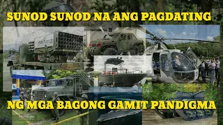 MGA KAGAMITANG PANDIGMA DUMATING NA SA BANSA