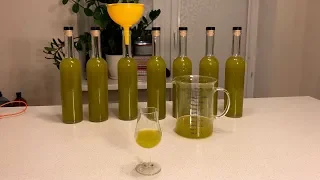 Ликёр со вкусом тархуна🌿 и лимончелло🍋 делаем дома. Тархучелло, это 🔥огонь!🔥