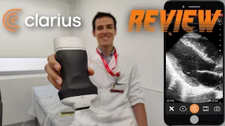 🔶 CLARIUS REVIEW 🔶 l POCUS Hand-held Ultrasound for Cardiac Echo!