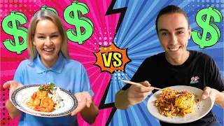 CHEAPEST vs most EXPENSIVE PAD THAI in Bangkok Challenge