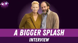 Tilda Swinton & Luca Guadagnino Interview on A Bigger Splash