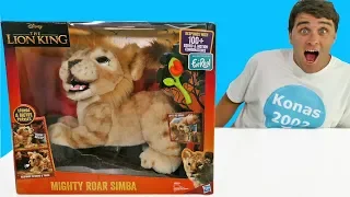 The Lion King Mighty Roar Simba ! || Disney Toy Review || Konas2002