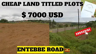 Affordable Cheap Land For Sale in Uganda Entebbe Road 2024 | New Residential Estate TITLES AVAILABLE