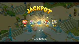 JACKPOT Gardenscapes No Trick Lucky Spin😲🤩🎆 Winner #gamelove #gardengames #gardenscapes #luckyspin