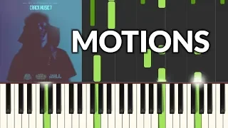 Jahlil Beats: Motions - Crack Music 7 (Synthesia Piano Keys)