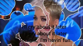 Katy Perry - Cry About It Later (lyrics)  the Smile video Series