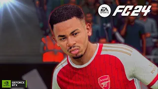 EA FC™ 24 | ARSENAL Vs. CRYSTAL PALACE - Premier League 23/24 - [4K60FPS] PC Full Gameplay