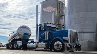 OLDENKAMP TRUCKING AT WEST LEPRINO FOODS PLANT LEMOORE,CA.