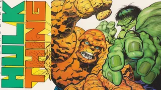 Bernie Wrightson and Jim Starlin's HULK vs THING Graphic Novel