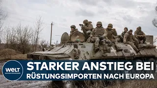 SIPRI-RÜSTUNGSANALYSE: Ukraine-Krieg - Waffenimporte in Europa fast verdoppelt