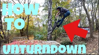 How to unturndown mtb/Bmx