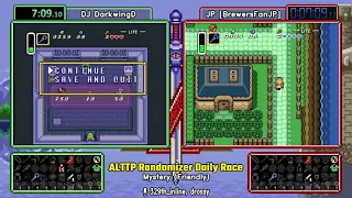 Mystery (Friendly) January 25 2021. ALTTP Randomizer Daily Race